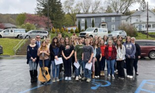 Forest Area Chorus Students Participate in National Day of Prayer