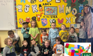 East Forest Students Participate in Alphabet Exchange Program