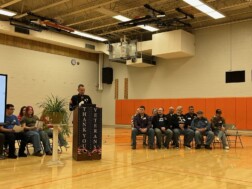 Veterans Honored at East Forest