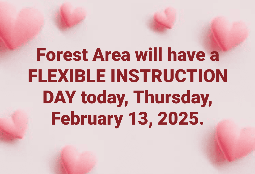 FLEXIBLE INSTRUCTION DAY, Thursday, February 13, 2025